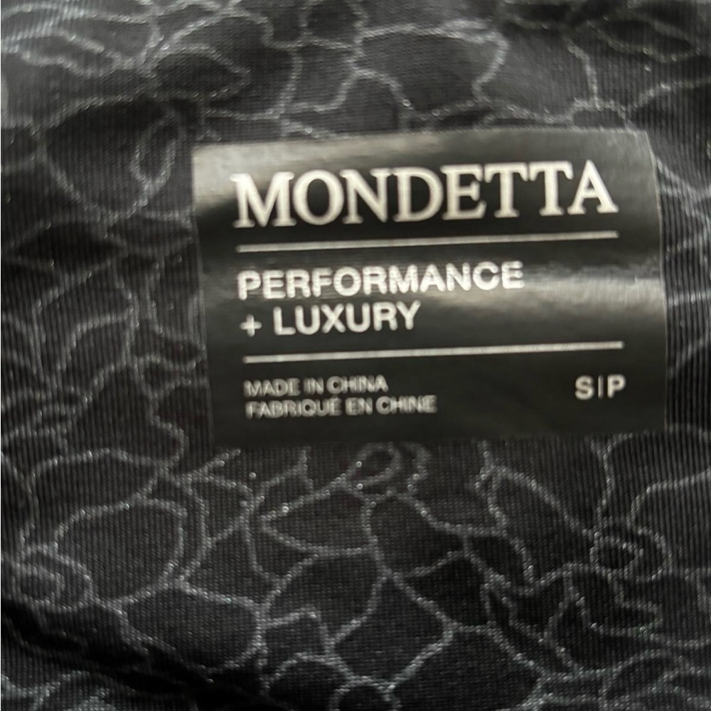 Mondetta Performance Luxury Black High Rise Leggings NWT Size S - Picture 4 of 5